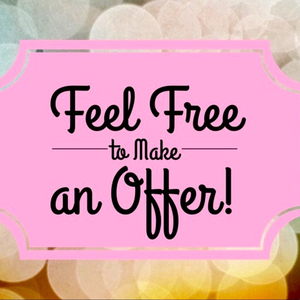 Feel free to make an offer!